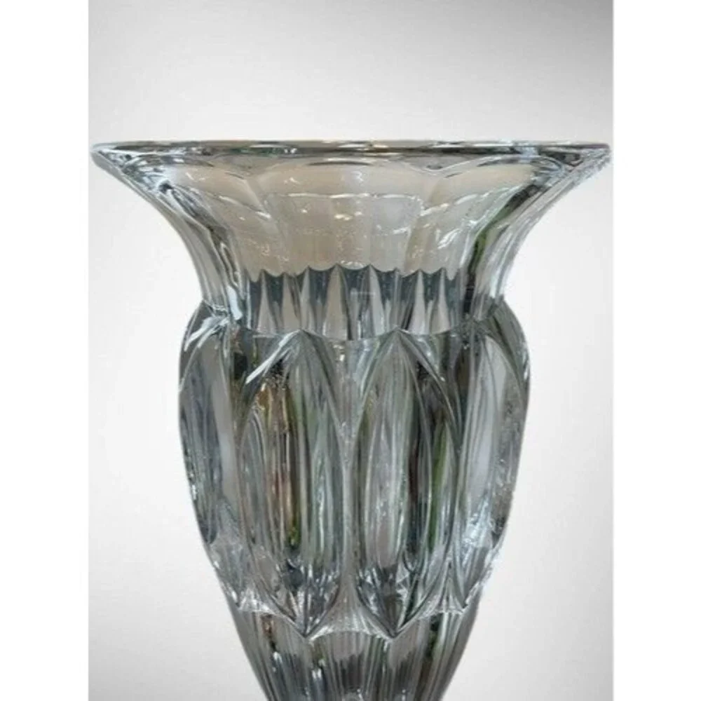 Shannon by Godinger Crystal 16” In Contessa Large Flower Stunning Vase 16